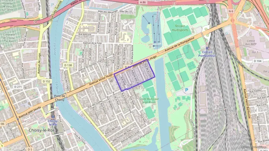 Appartement 22 m² une piece à vendre à Choisy-le-Roi