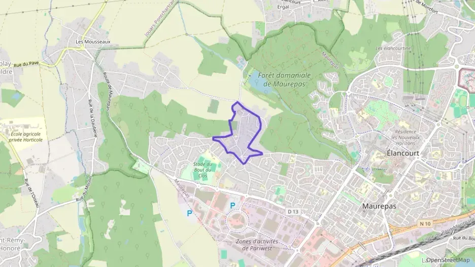 Appartement 90 m² trois pièces à vendre à Maurepas