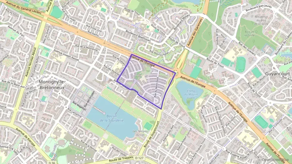 Appartement 58 m² deux pieces à vendre à Montigny-le-Bretonneux
