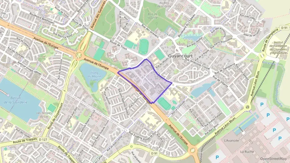 Appartement 23 m² une piece à vendre à Guyancourt Appartement 23 m² une piece à vendre à Guyancourt