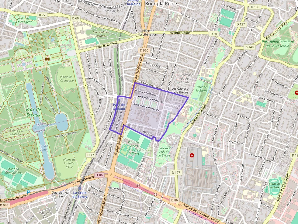 Appartement 89 m² quatre pièces à vendre à Antony