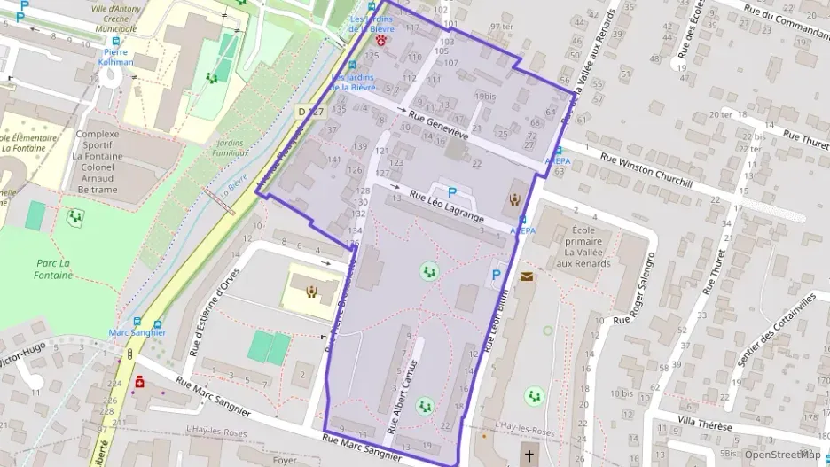 Appartement 45 m² trois pièces à vendre à L`Haÿ-les-Roses