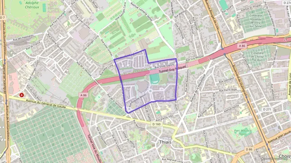 Appartement 91 m² quatre pièces à vendre à Thiais