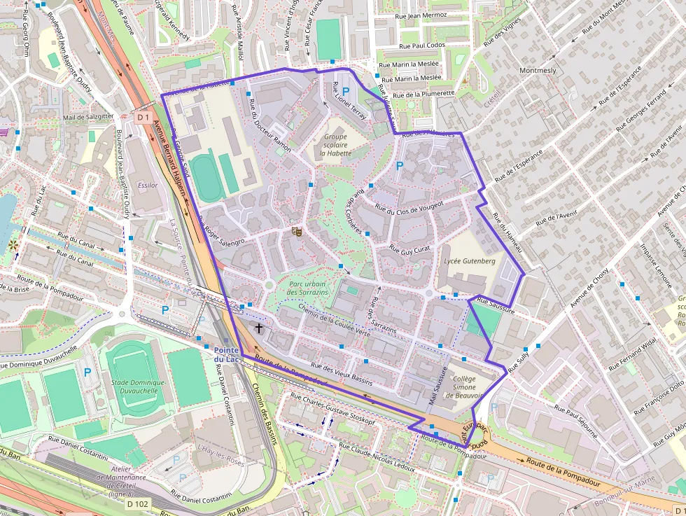 Appartement 39 m² deux pieces à vendre à Créteil