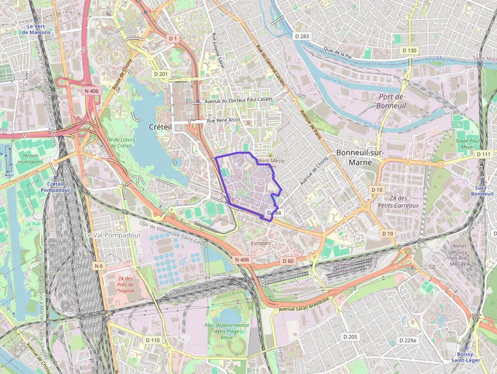 Appartement 39 m² deux pieces à vendre à Créteil