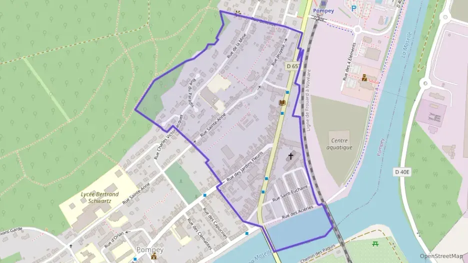 Appartement 46 m² trois pièces à vendre à Pompey