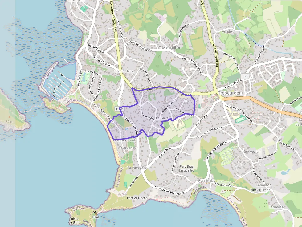 Appartement 55 m² une piece à vendre à Trébeurden