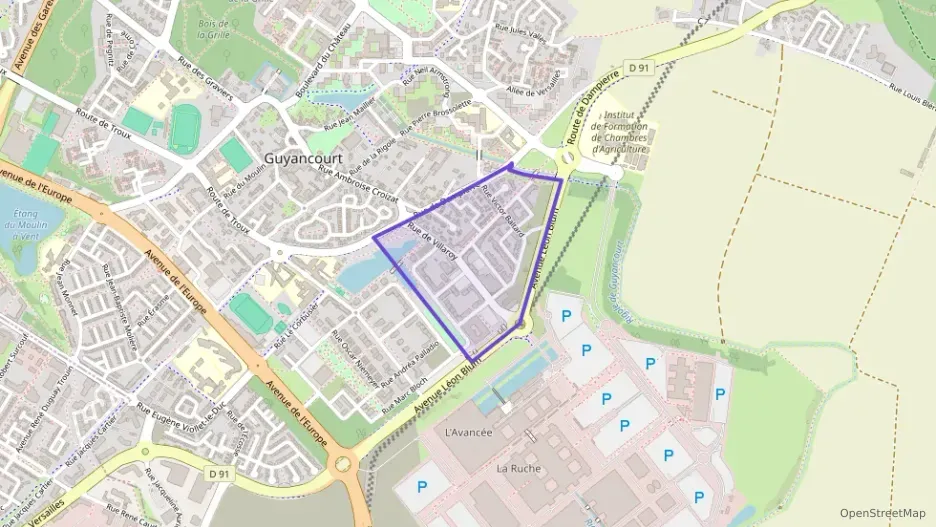 Appartement 68 m² trois pièces à vendre à Guyancourt