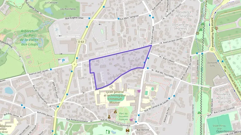 Appartement 80 m² trois pièces à vendre à Châtenay-Malabry