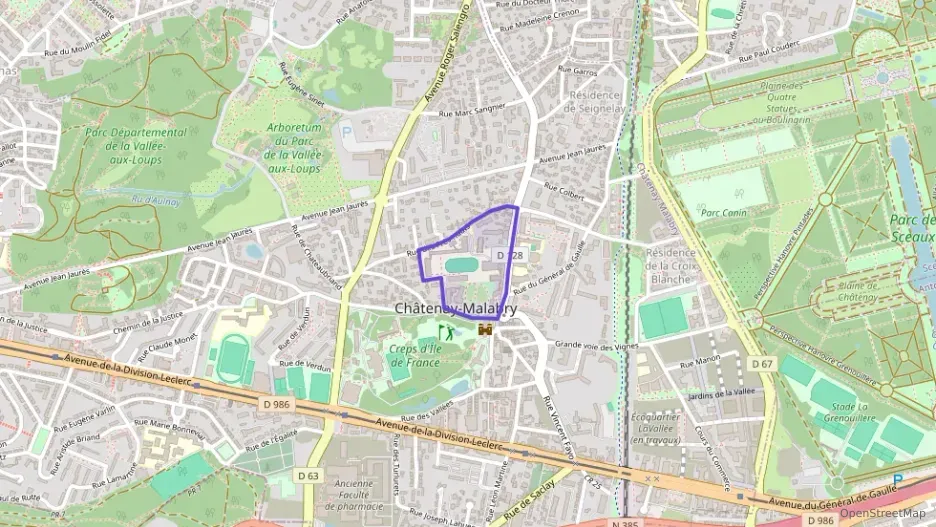 Appartement 40 m² trois pièces à vendre à Châtenay-Malabry