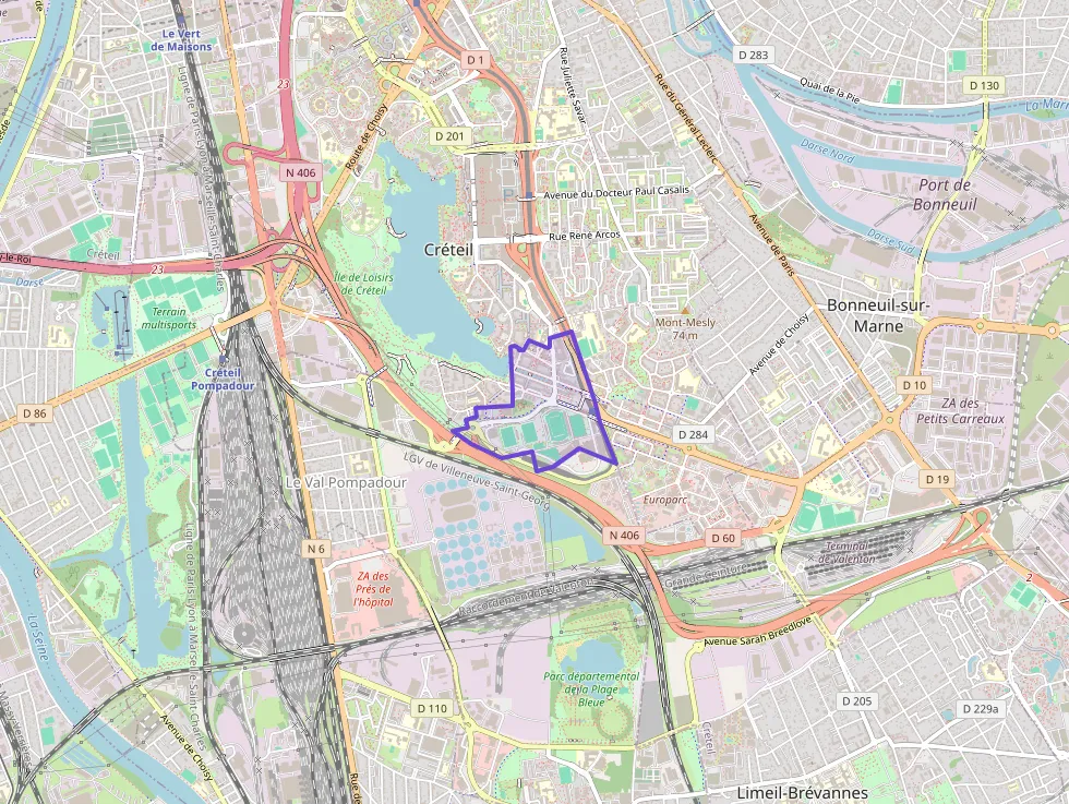 Appartement 21 m² une piece à vendre à Créteil