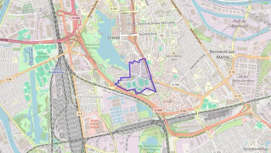 Appartement 21 m² une piece à vendre à Créteil