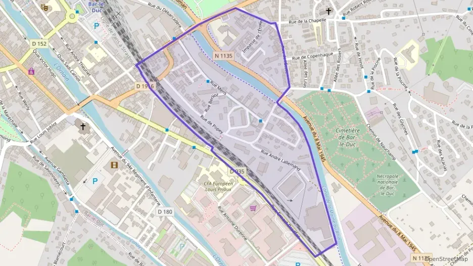 Appartement 45 m² deux pieces à vendre à Bar-le-Duc