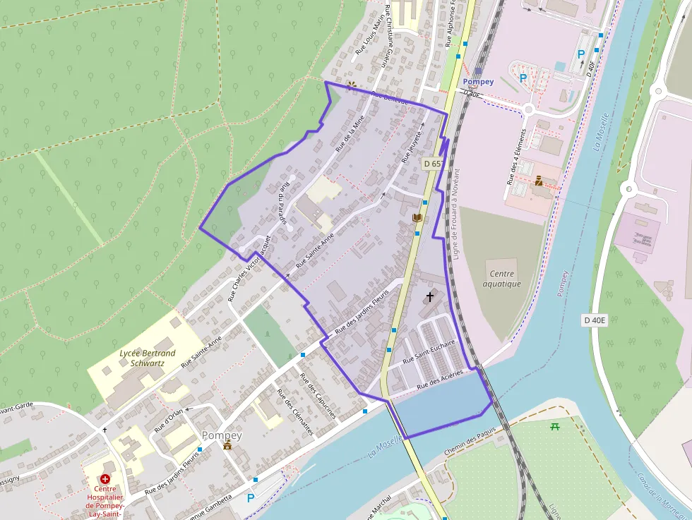 Appartement 47 m² deux pieces à vendre à Pompey