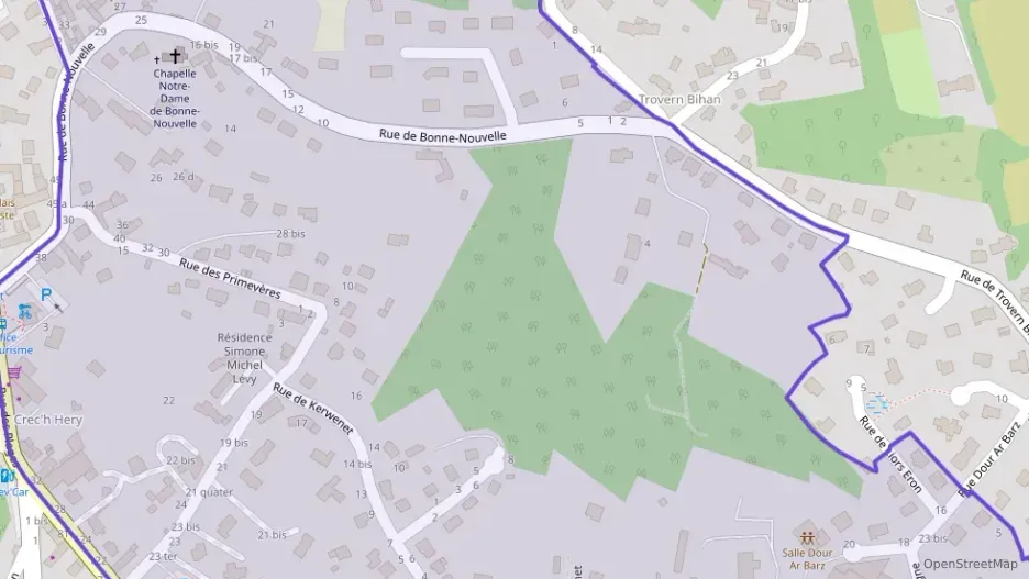 Appartement 45 m² deux pieces à vendre à Trébeurden Appartement 45 m² deux pieces à vendre à Trébeurden