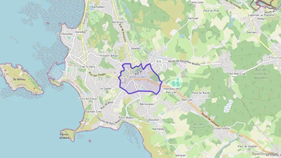 Appartement 60 m² trois pièces à vendre à Trébeurden Appartement 60 m² trois pièces à vendre à Trébeurden