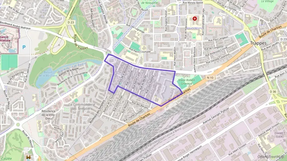 Appartement 39 m² deux pieces à vendre à Trappes