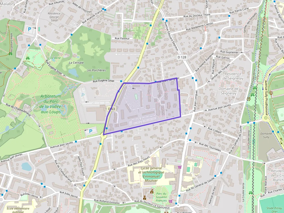 Appartement 46 m² deux pieces à vendre à Châtenay-Malabry