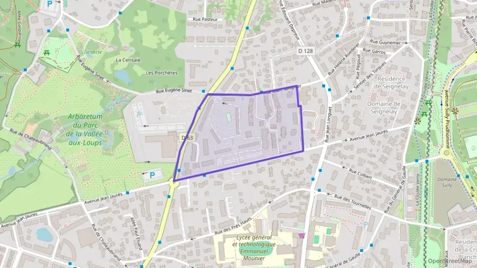 Appartement 51 m² trois pièces à vendre à Châtenay-Malabry