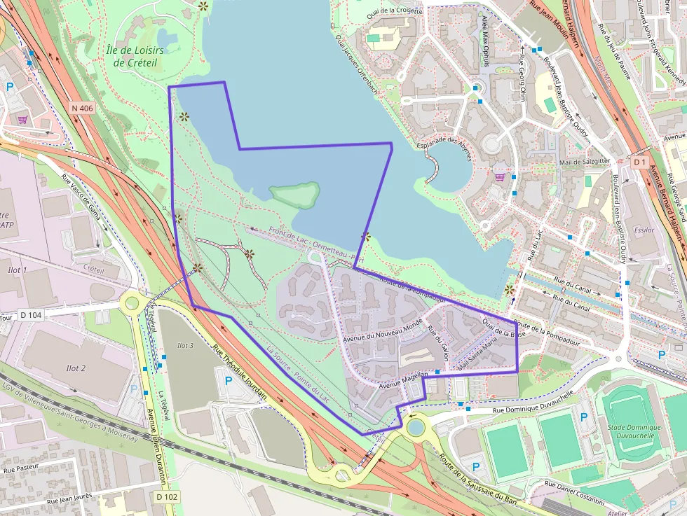 Appartement 93 m² quatre pièces à vendre à Créteil