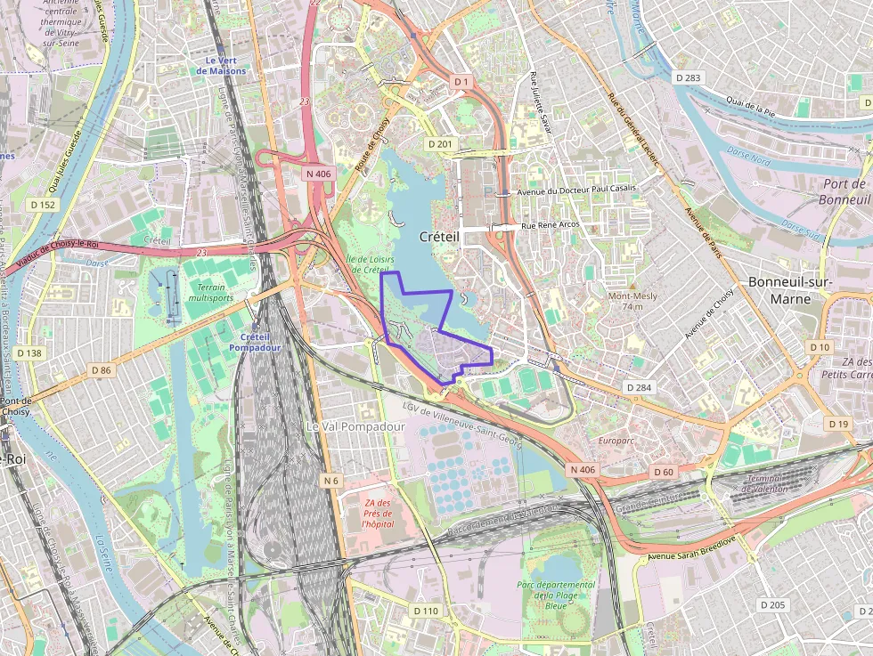 Appartement 93 m² quatre pièces à vendre à Créteil