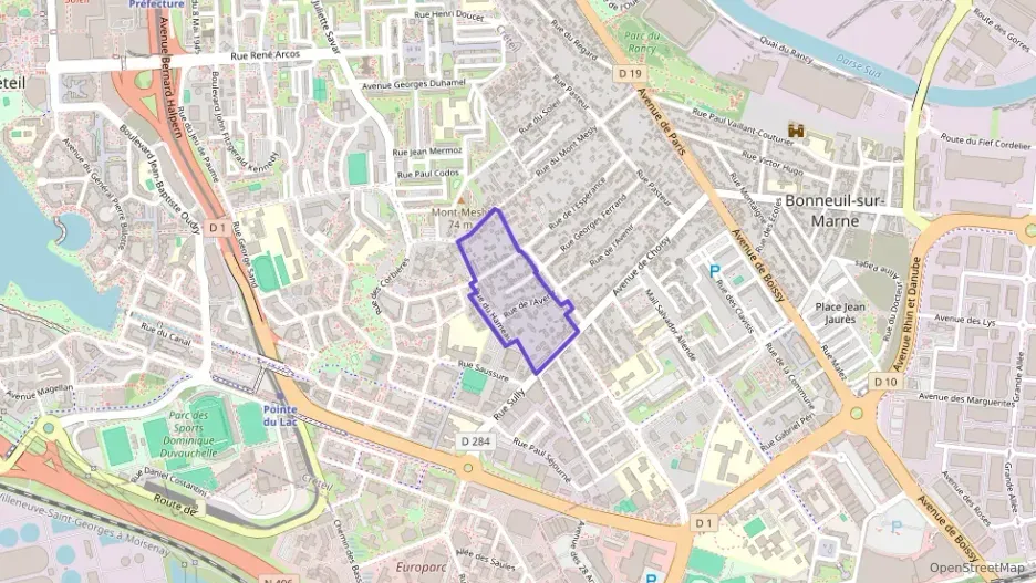 Appartement 47 m² deux pieces à vendre à Bonneuil-sur-Marne