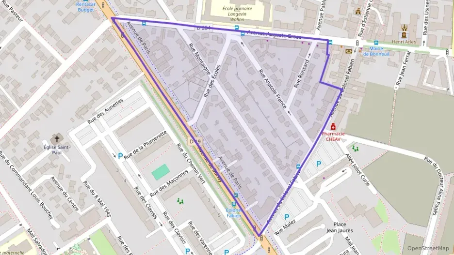 Appartement 60 m² trois pièces à vendre à Bonneuil-sur-Marne Appartement 60 m² trois pièces à vendre à Bonneuil-sur-Marne