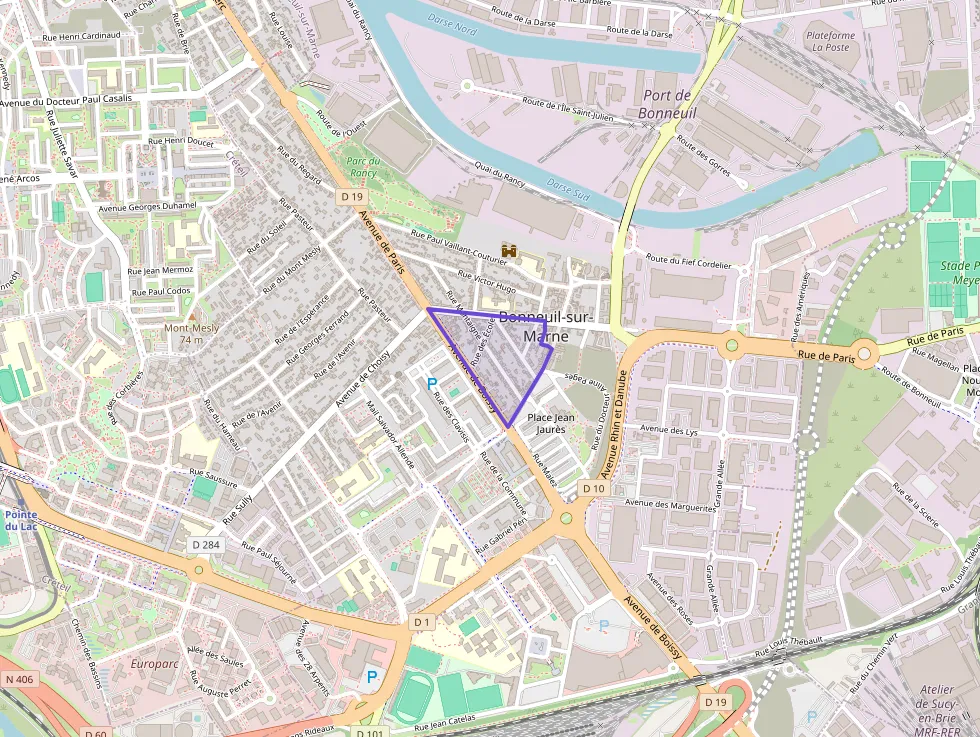 Appartement 60 m² trois pièces à vendre à Bonneuil-sur-Marne