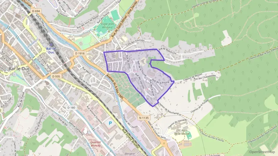 Appartement 65 m² quatre pièces à vendre à Bar-le-Duc Appartement 65 m² quatre pièces à vendre à Bar-le-Duc