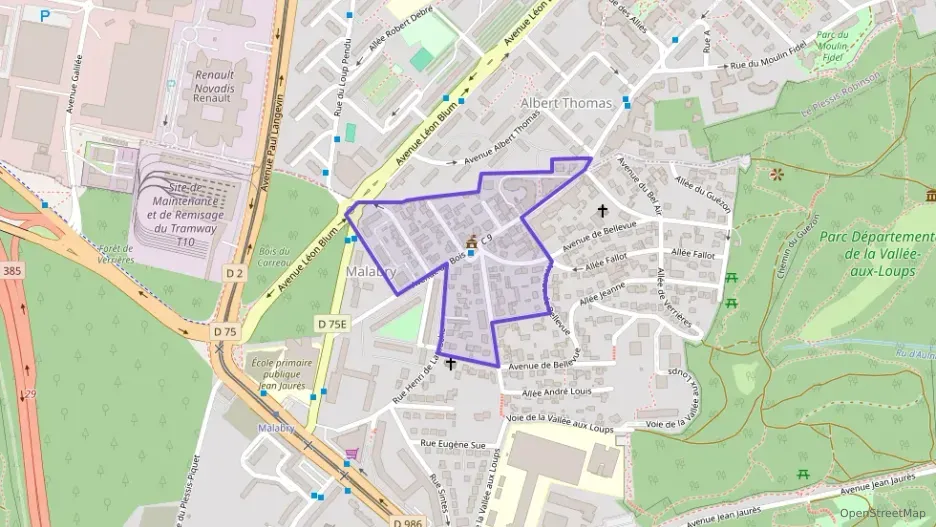 Appartement 47 m² deux pieces à vendre à Châtenay-Malabry Appartement 47 m² deux pieces à vendre à Châtenay-Malabry