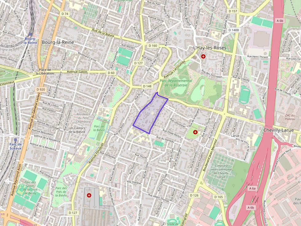 Appartement 55 m² deux pieces à vendre à L`Haÿ-les-Roses