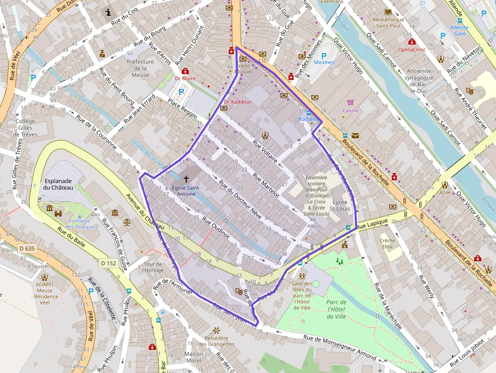 Appartement 72 m² deux pieces à vendre à Bar-le-Duc