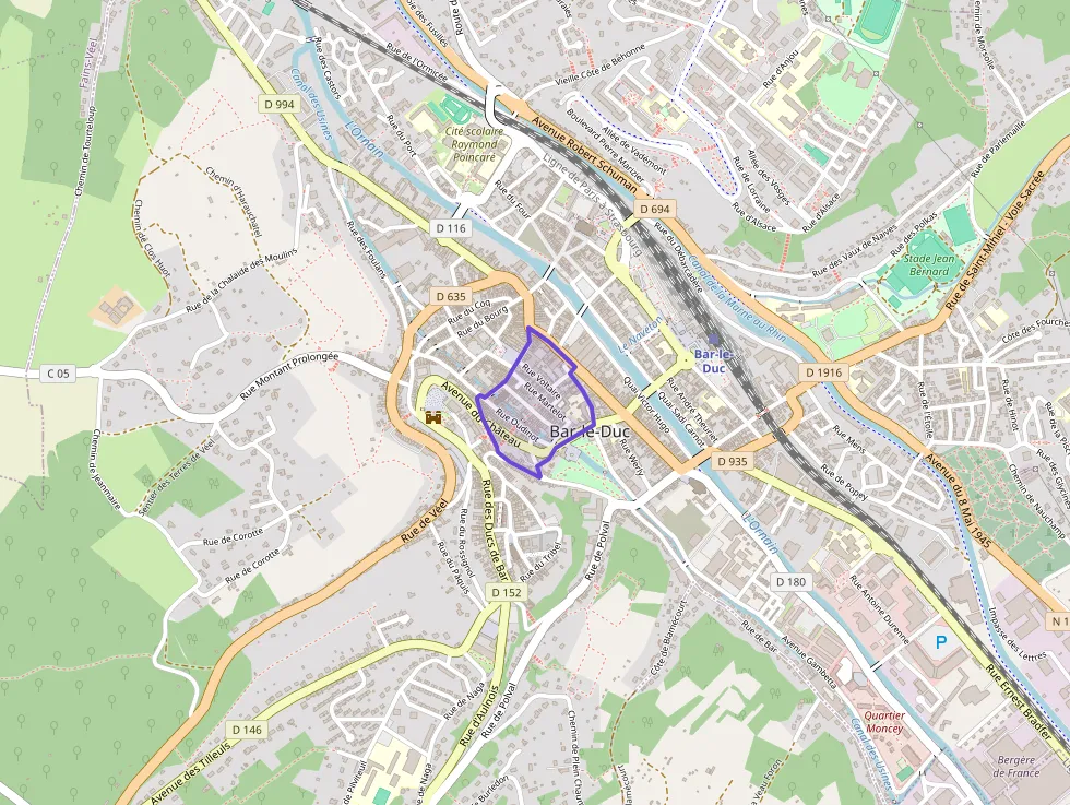 Appartement 72 m² deux pieces à vendre à Bar-le-Duc