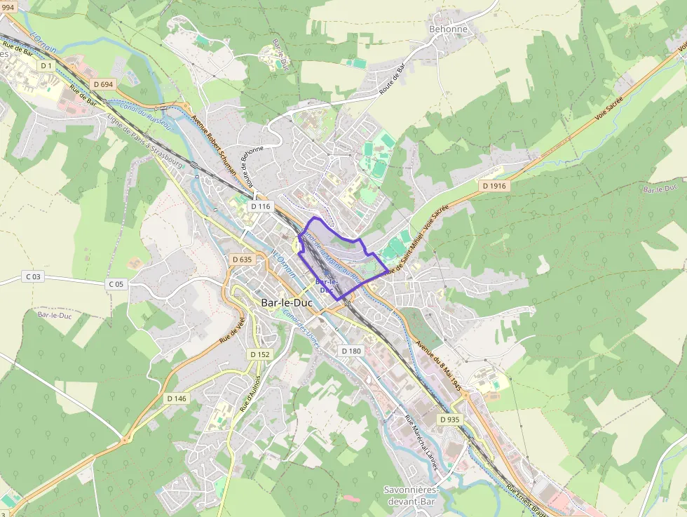 Appartement 32 m² deux pieces à vendre à Bar-le-Duc