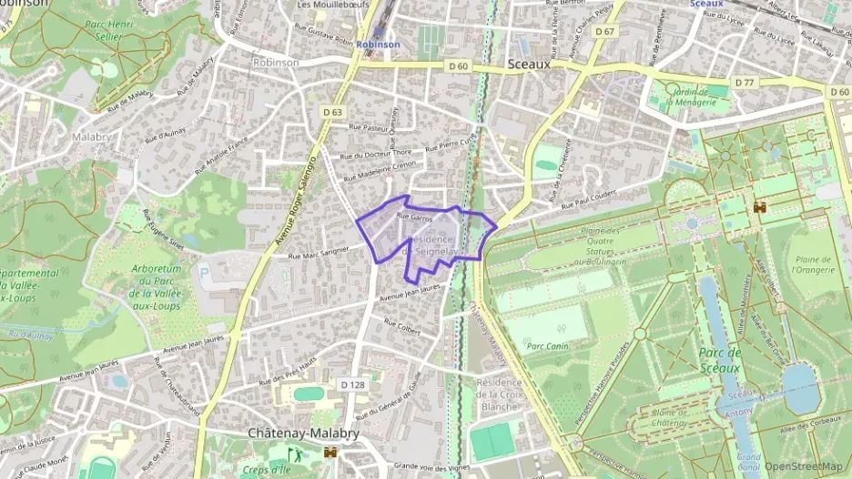 Appartement 94 m² quatre pièces à vendre à Châtenay-Malabry