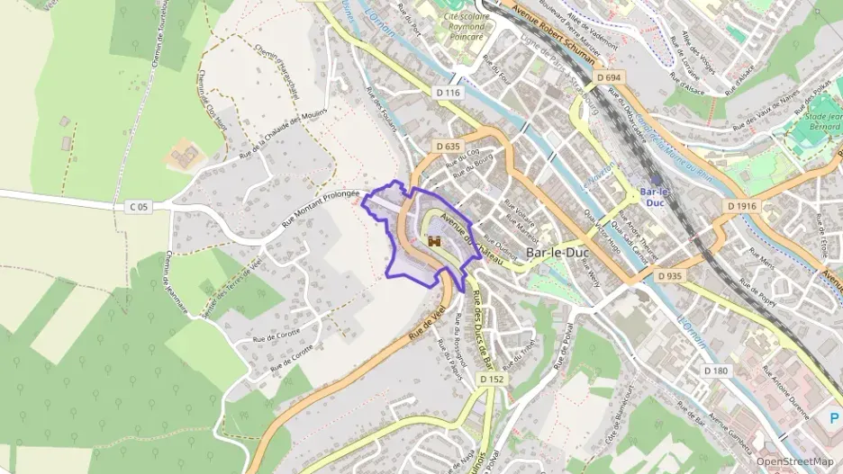 Appartement 22 m² une piece à vendre à Bar-le-Duc