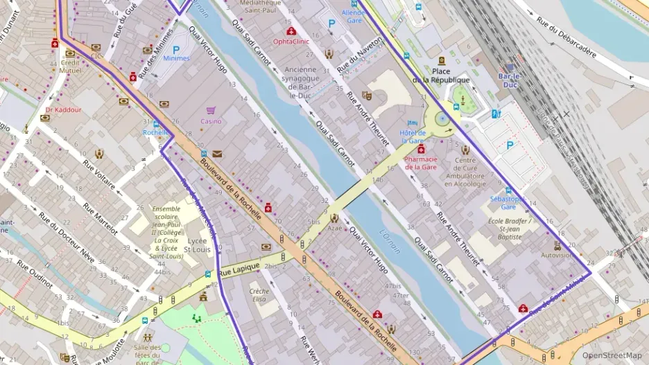 Appartement 112 m² quatre pièces à vendre à Bar-le-Duc