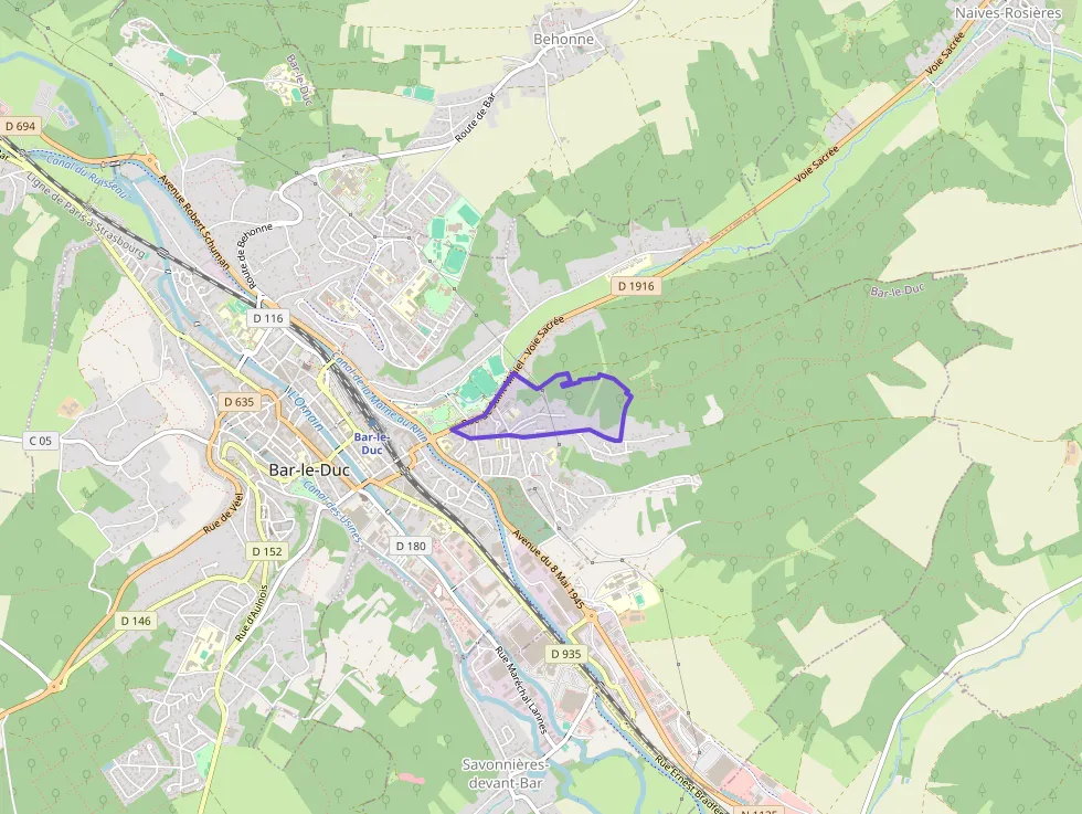 Appartement 82 m² trois pièces à vendre à Bar-le-Duc