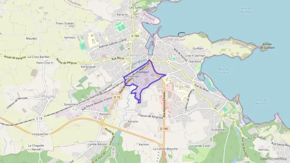 Appartement 47 m² deux pieces à vendre à Paimpol