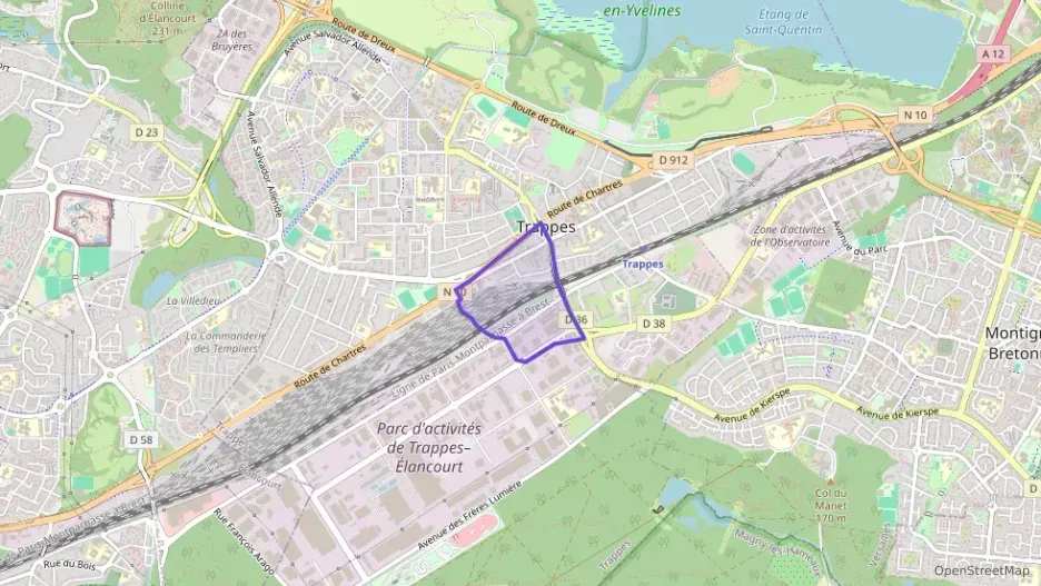 Appartement 27 m² une piece à vendre à Trappes Appartement 27 m² une piece à vendre à Trappes