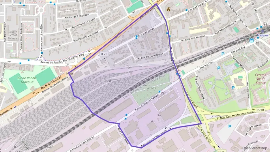 Appartement 40 m² trois pièces à vendre à Trappes Appartement 40 m² trois pièces à vendre à Trappes