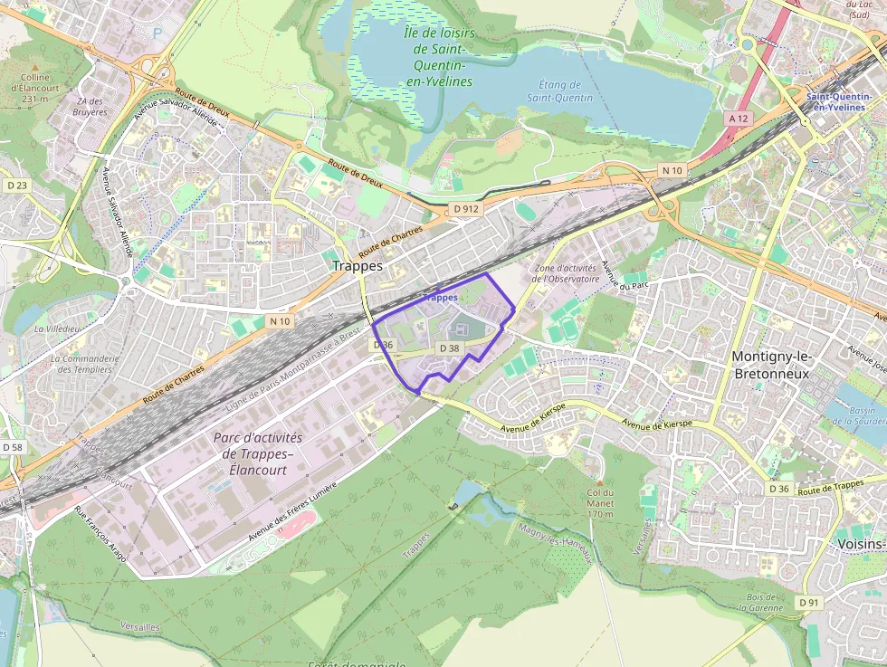 Appartement 58 m² trois pièces à vendre à Trappes