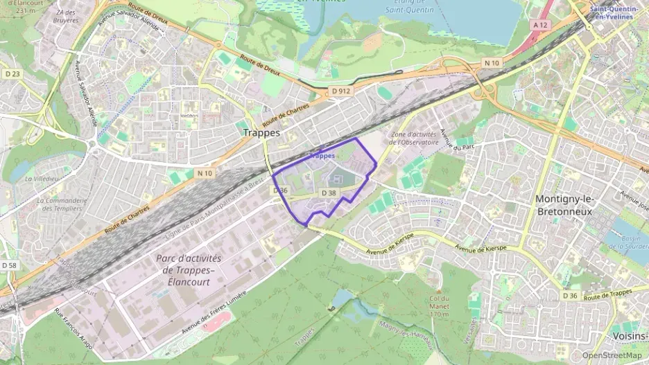 Appartement 58 m² trois pièces à vendre à Trappes Appartement 58 m² trois pièces à vendre à Trappes