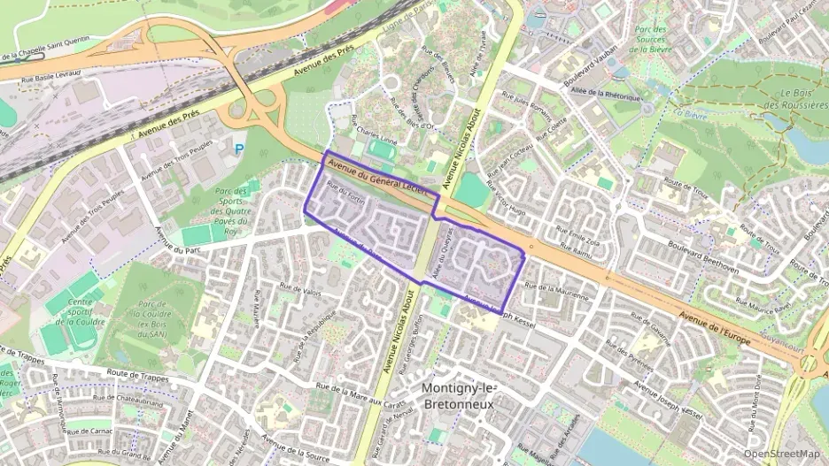 Appartement 62 m² trois pièces à vendre à Montigny-le-Bretonneux