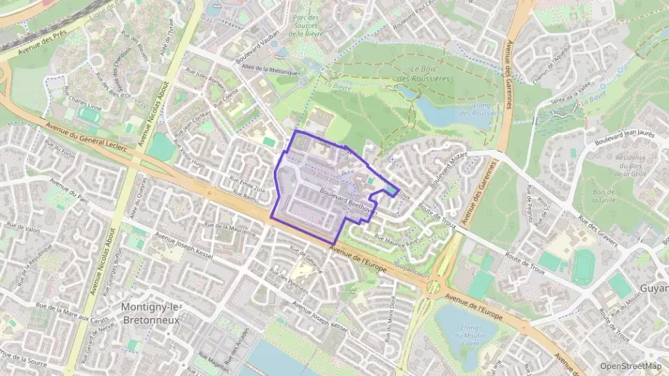 Appartement 88 m² quatre pièces à vendre à Guyancourt