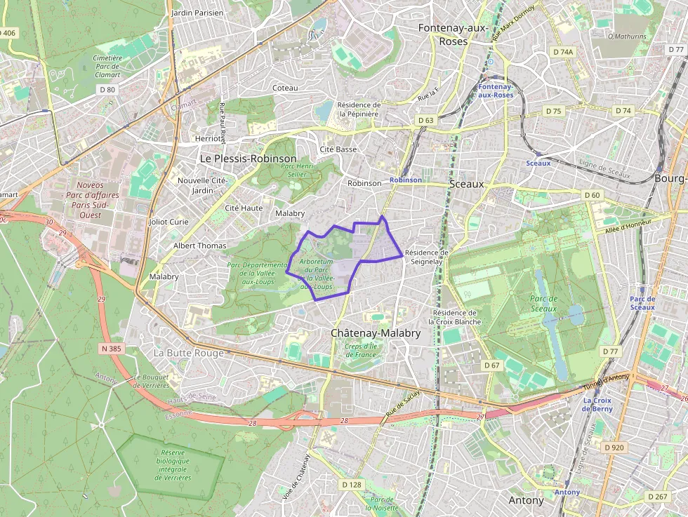 Appartement 80 m² 5 pièces à vendre à Châtenay-Malabry