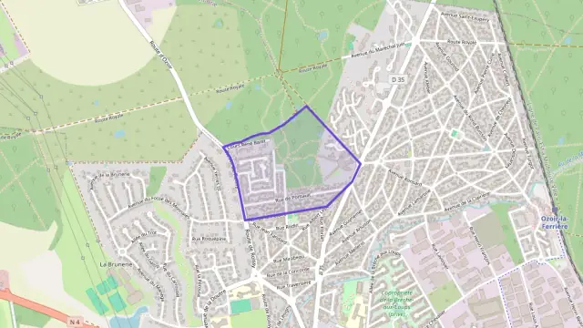 Appartement 46 m² deux pieces à vendre à Ozoir-la-Ferrière