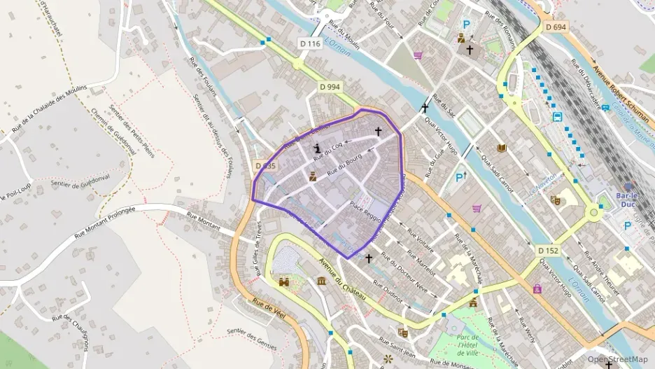 Appartement 88 m² quatre pièces à vendre à Bar-le-Duc