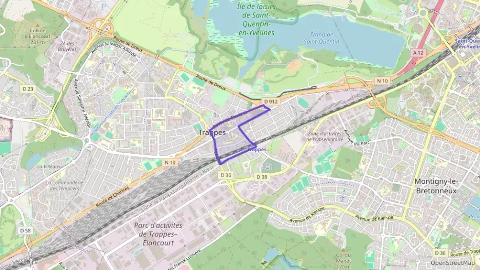 Appartement 80 m² quatre pièces à vendre à Trappes Appartement 80 m² quatre pièces à vendre à Trappes