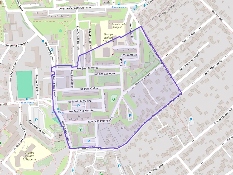 Appartement 66 m² quatre pièces à vendre à Créteil